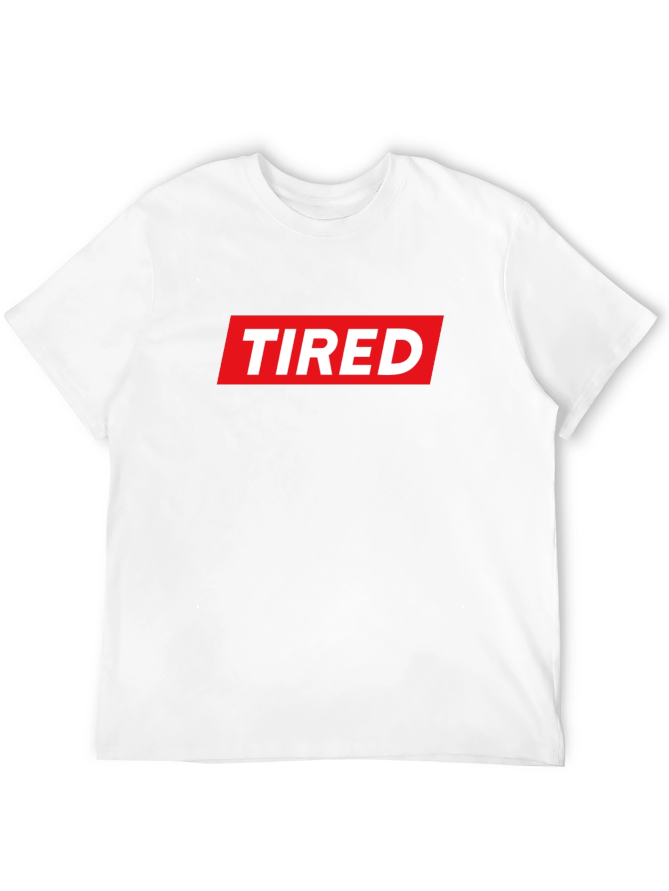 Tired Graphic Tee - Streetwear Style