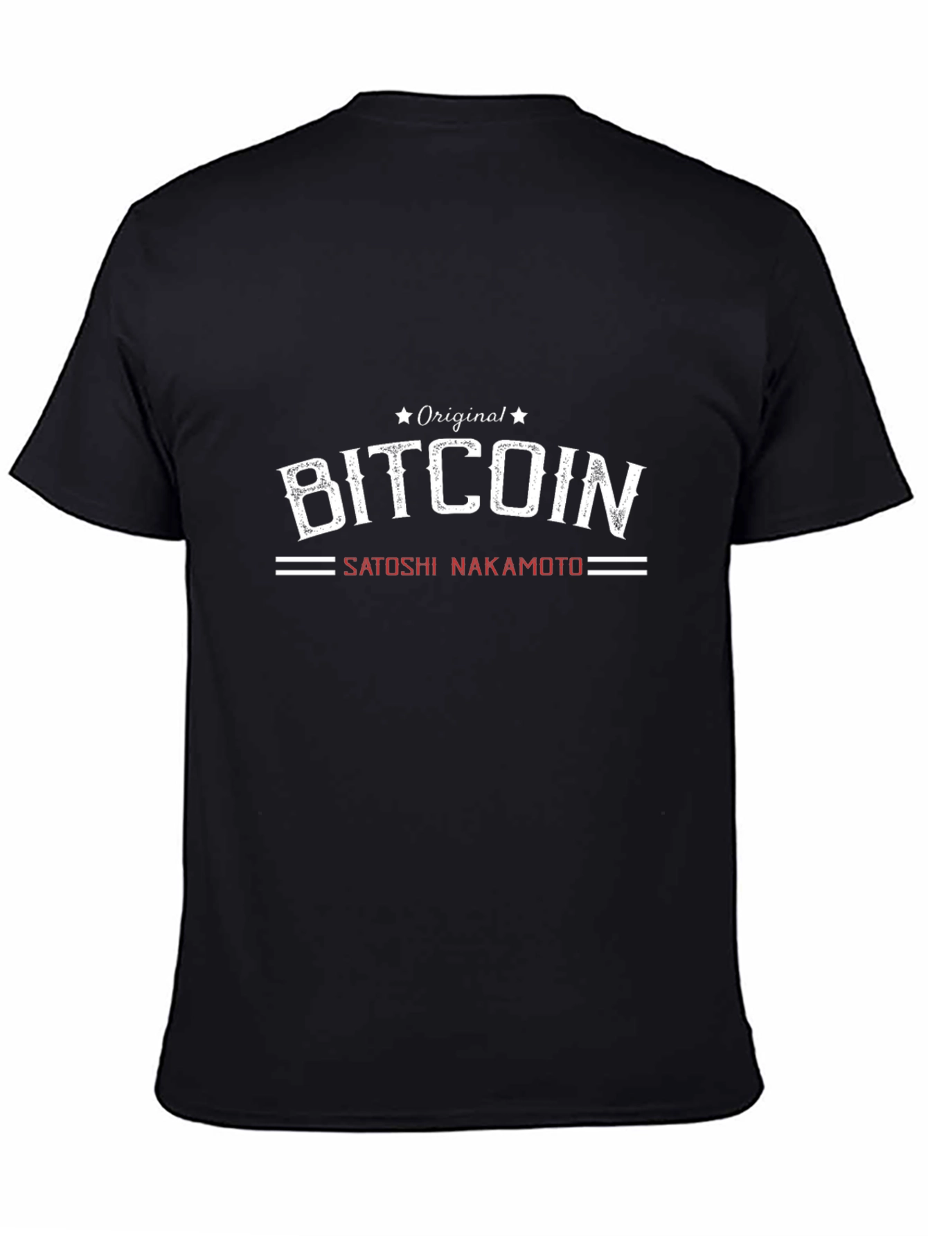 Bitcoin Satoshi Nakamoto T-Shirt - Crypto Tee
