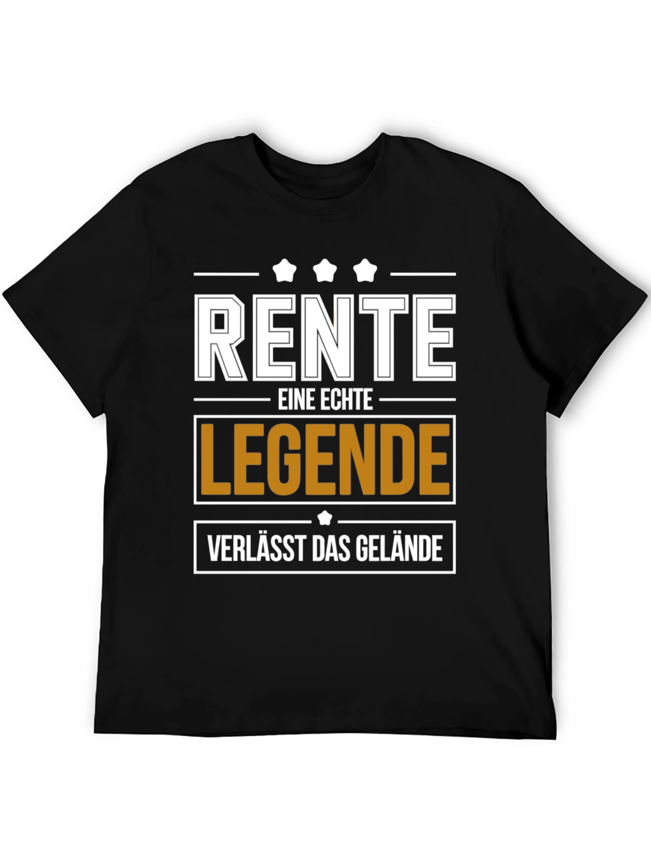 Retirement Legend T-Shirt - German Rente Eine Echte Legende