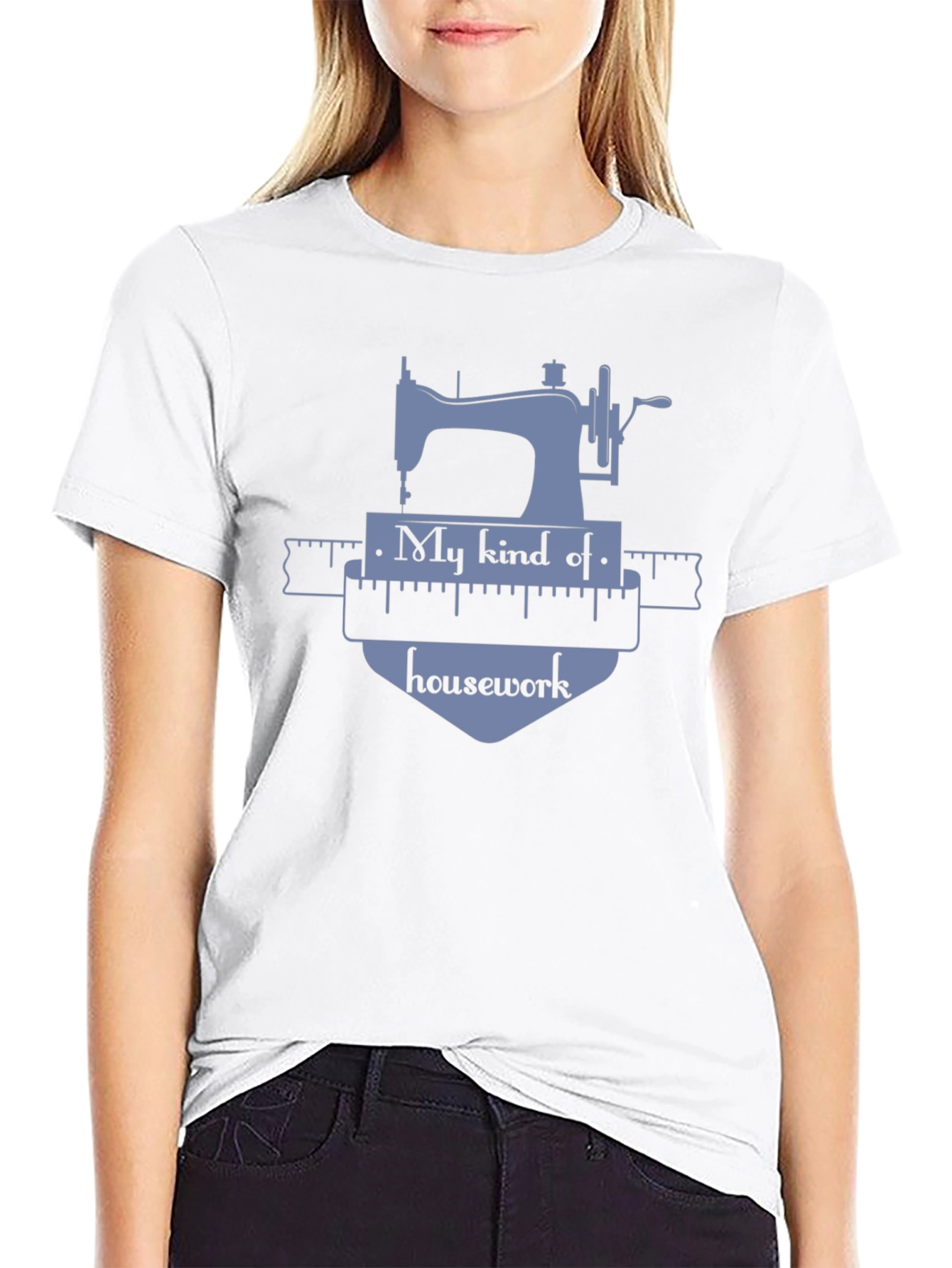 Sewing Machine Housework T-Shirt