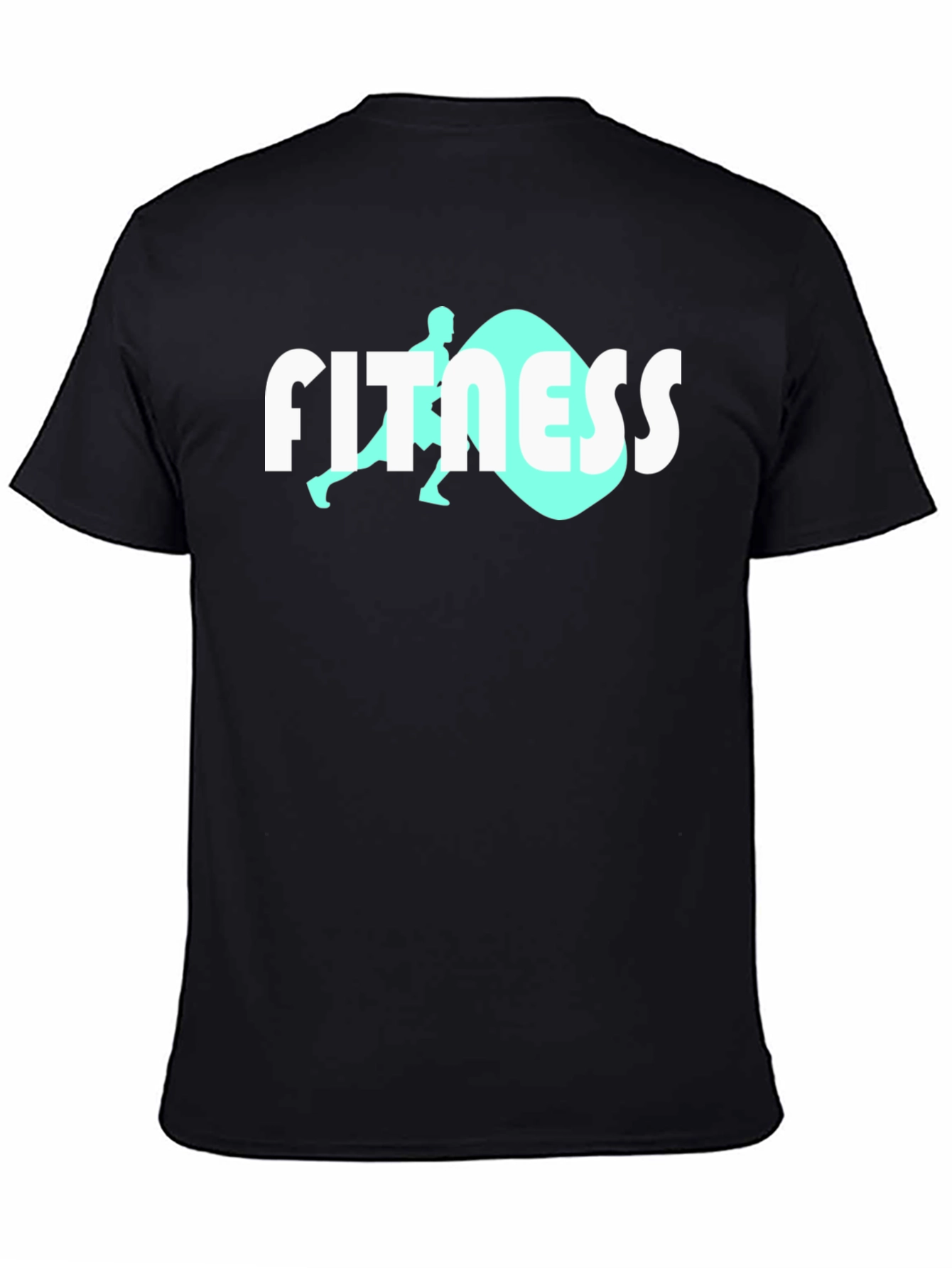 Fitness Graphic Tee - Black