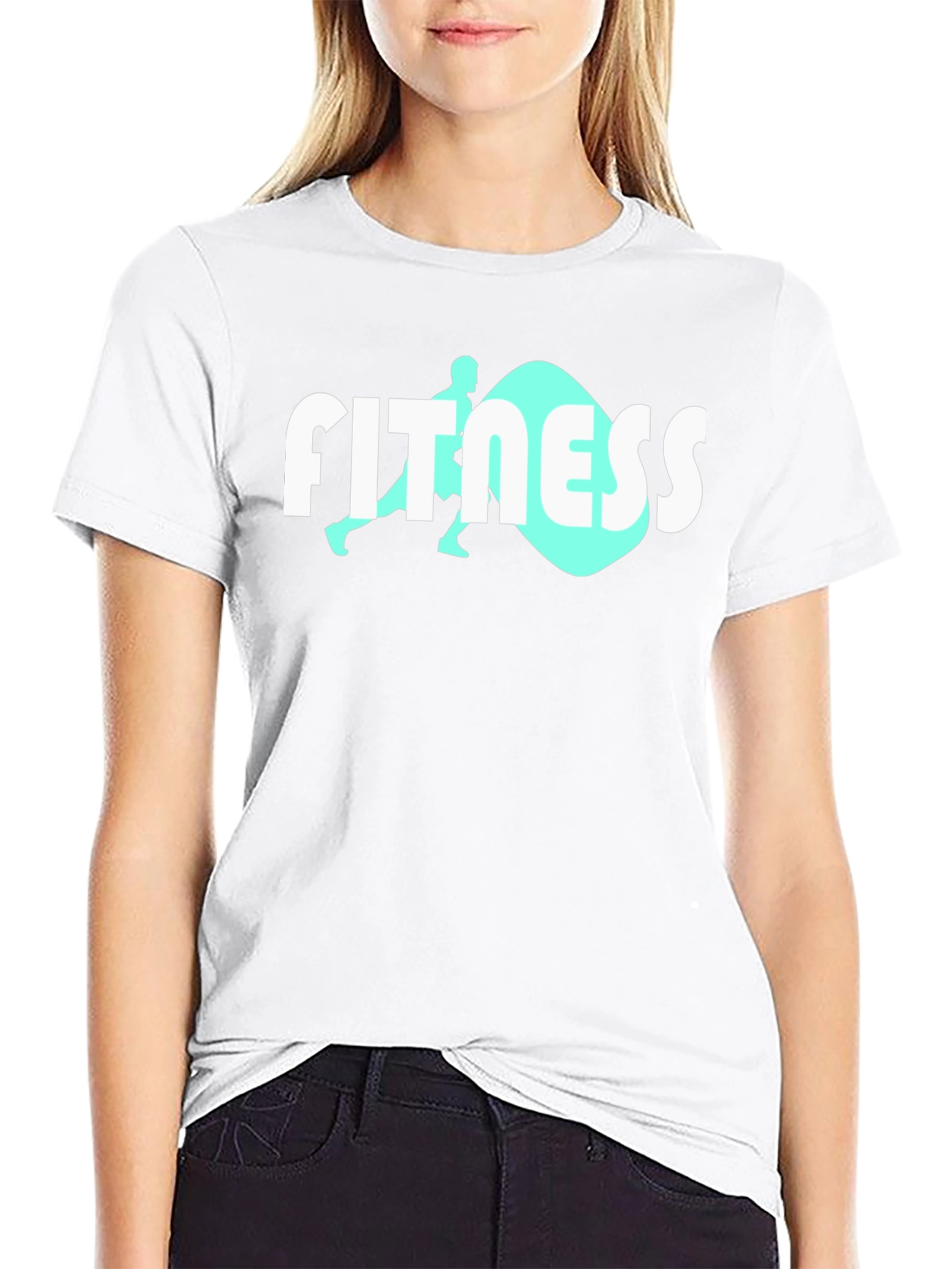 Fitness Graphic Tee - Black