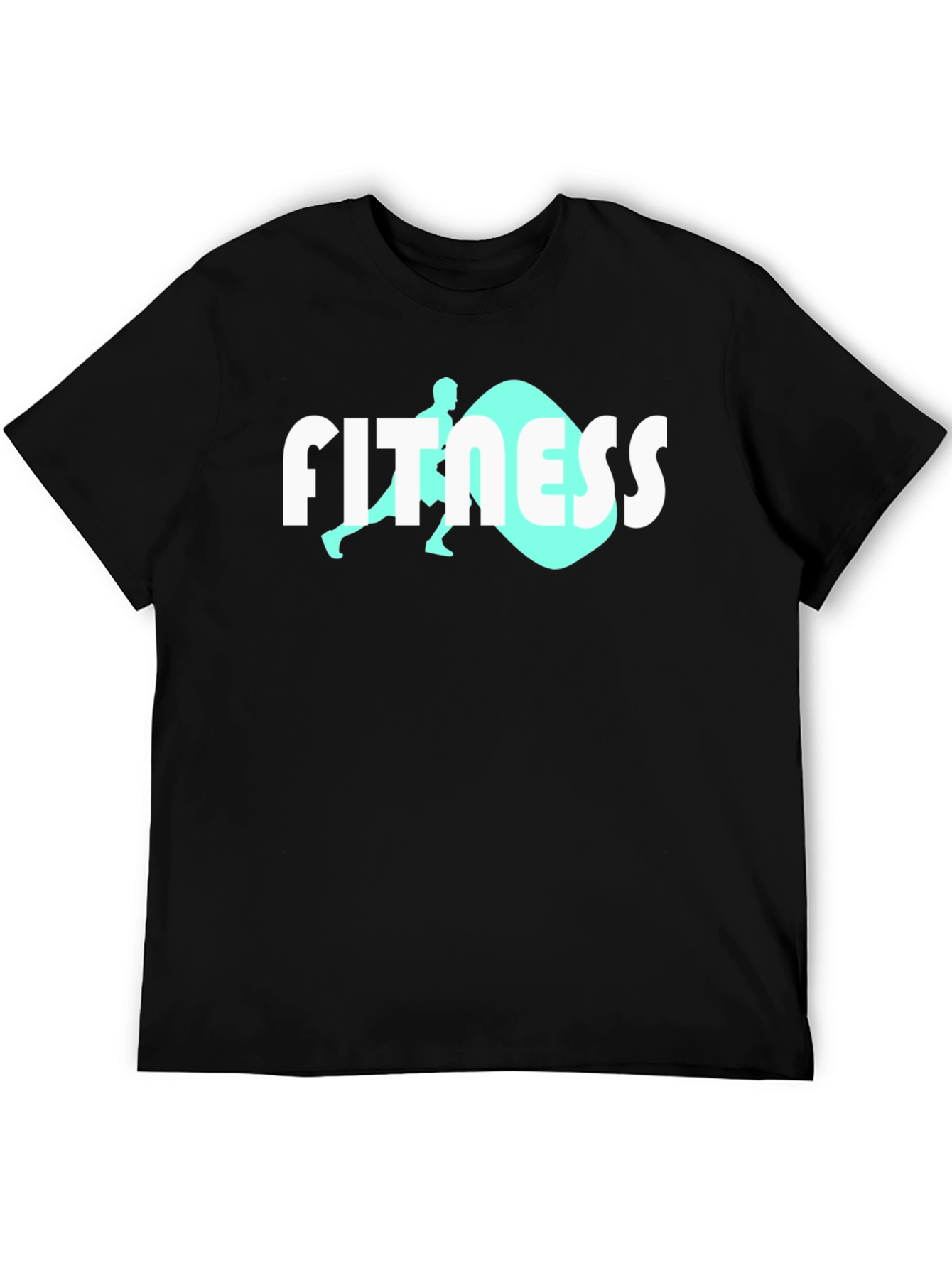 Fitness Graphic Tee - Black