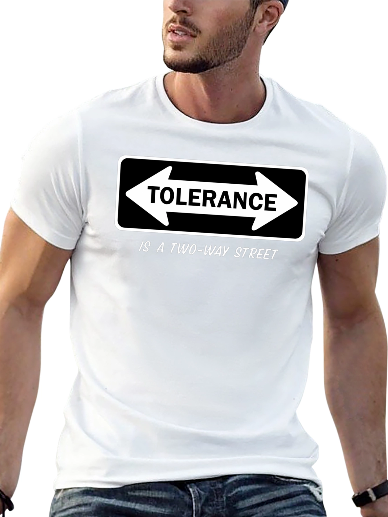 Tolerance is a Two-Way Street Graphic T-Shirt