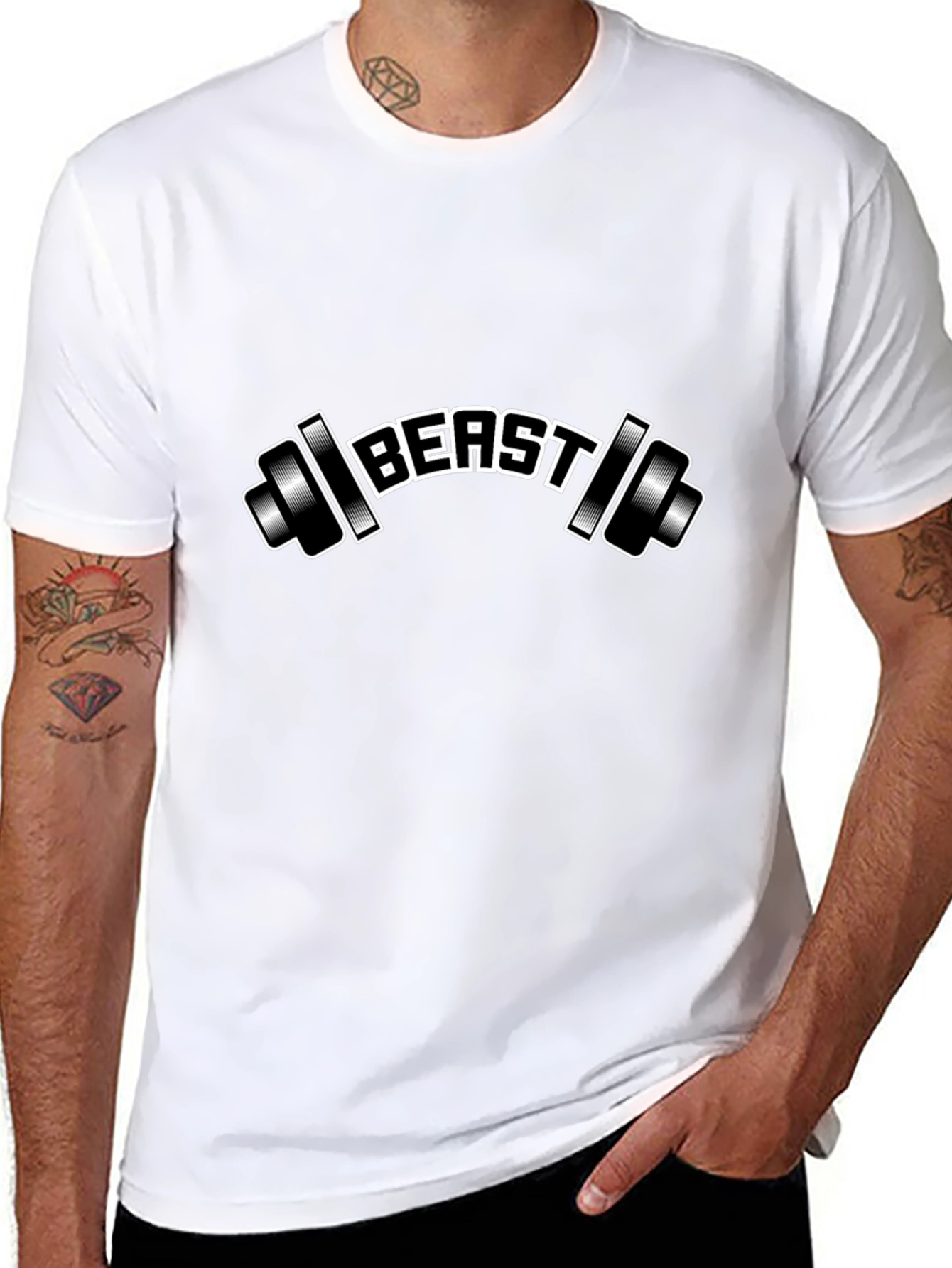 Beast Mode Fitness T-Shirt - Weightlifting Apparel