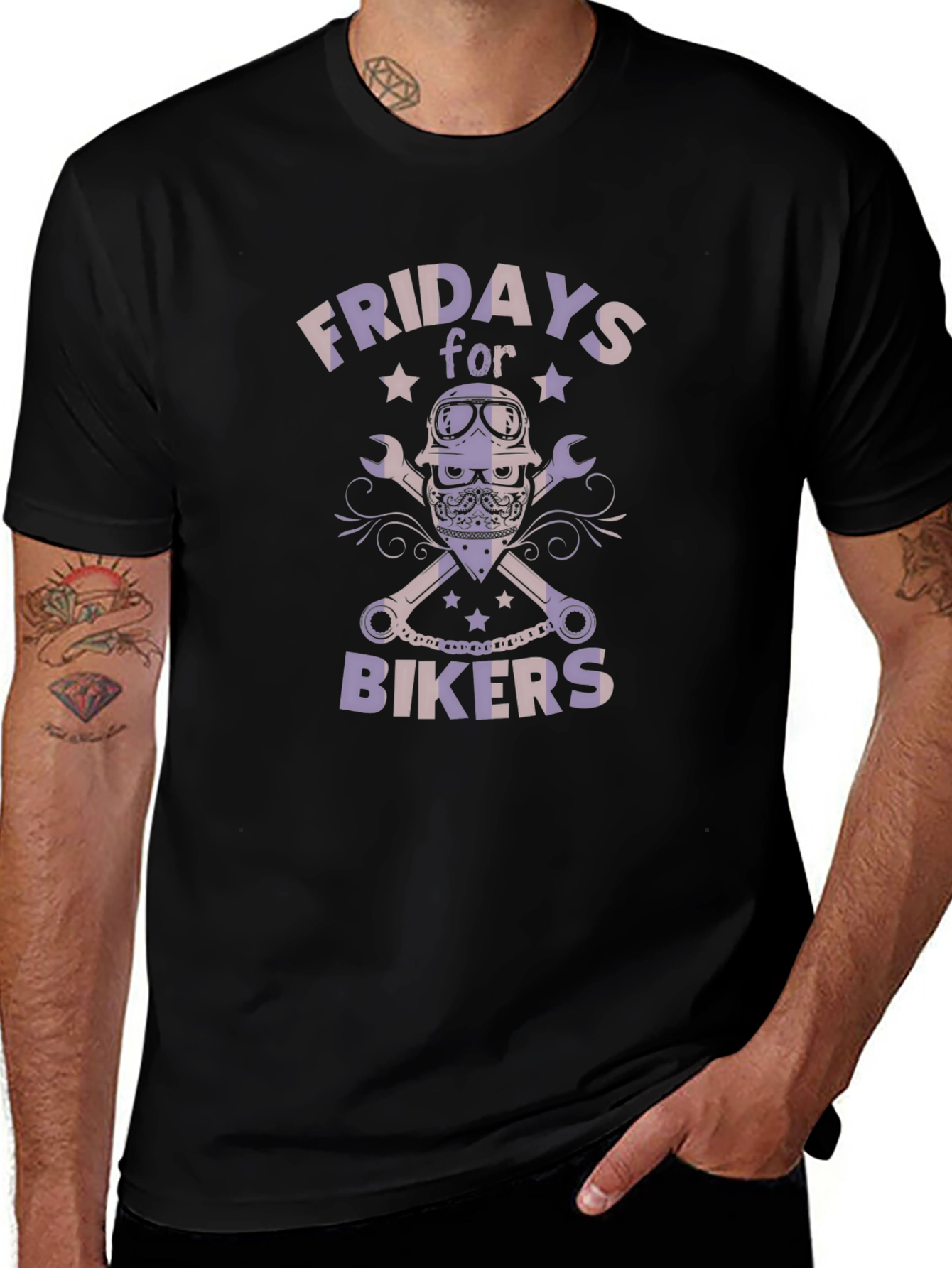 Fridays for Bikers Graphic Tee