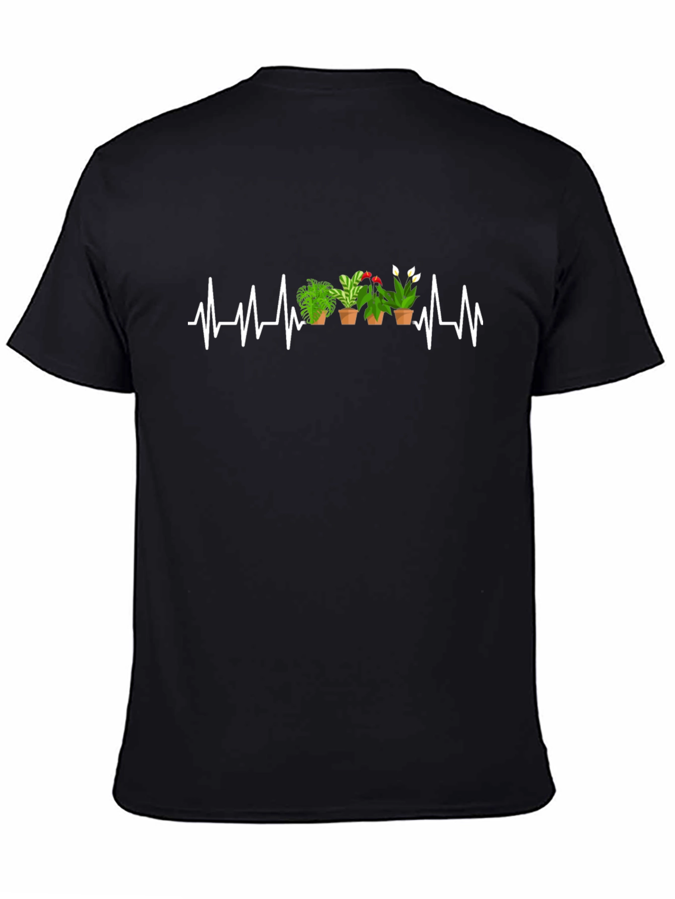 Heartbeat Plants Graphic T-Shirt - Gardener Gift