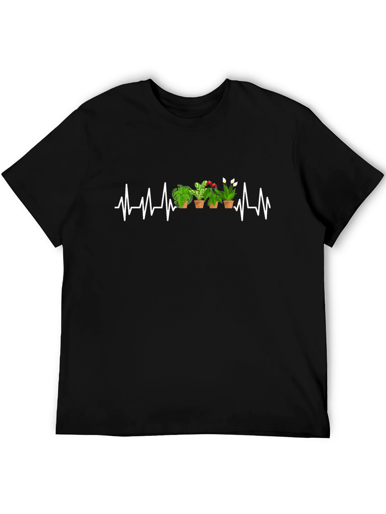 Heartbeat Plants Graphic T-Shirt - Gardener Gift
