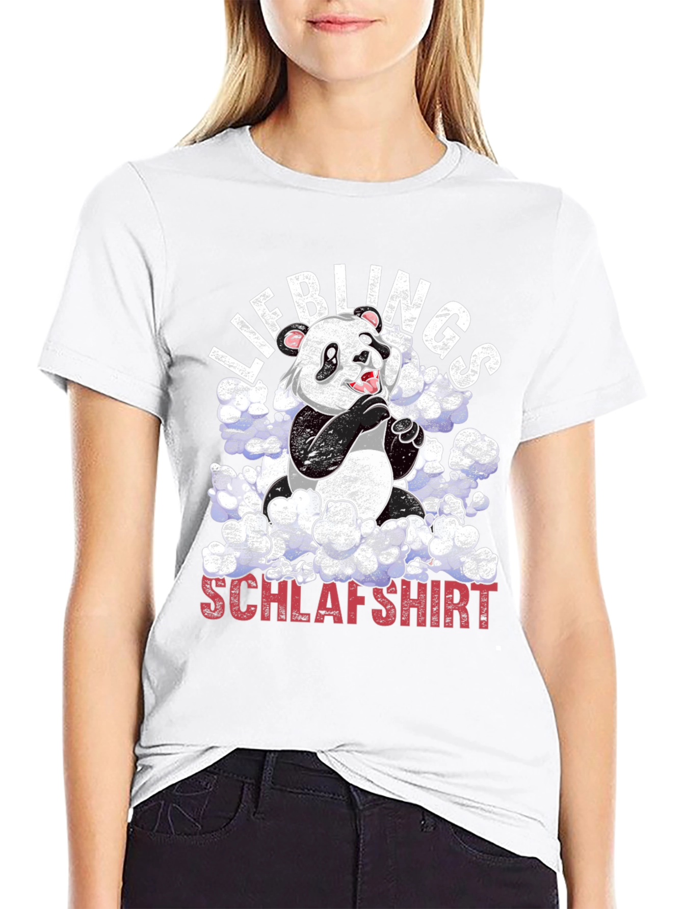 Lieblings Schlafshirt Panda Tee