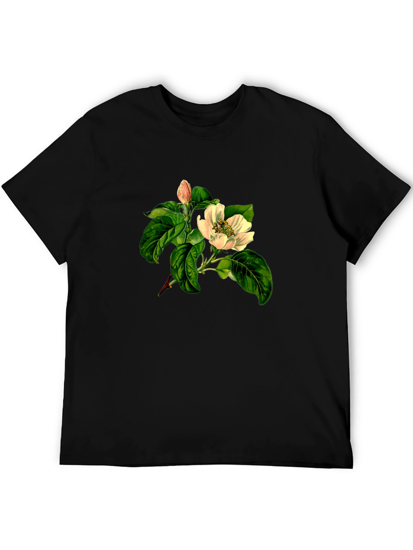 Botanical Black T-Shirt