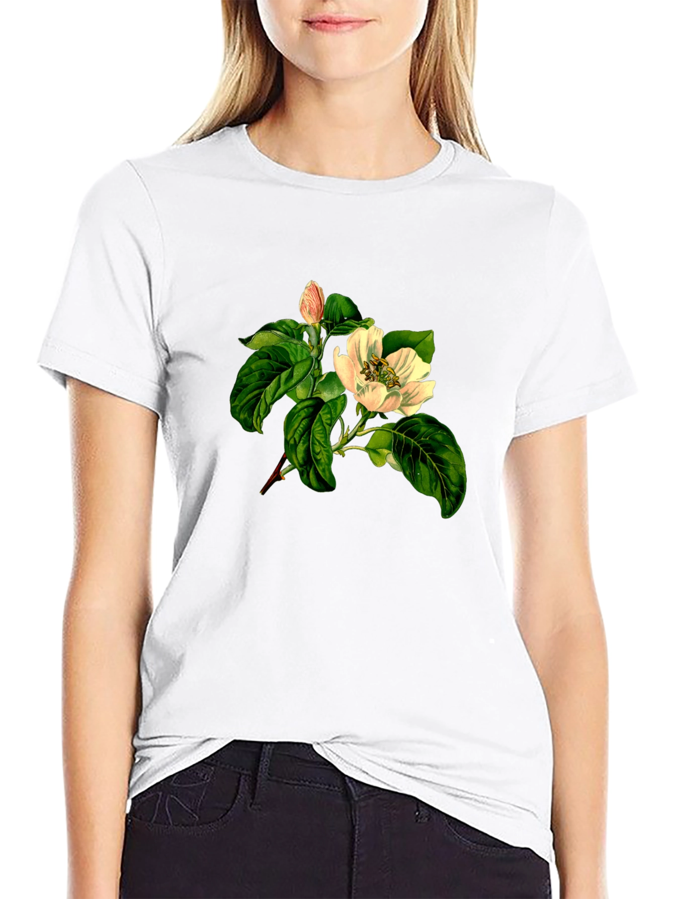 Botanical Black T-Shirt