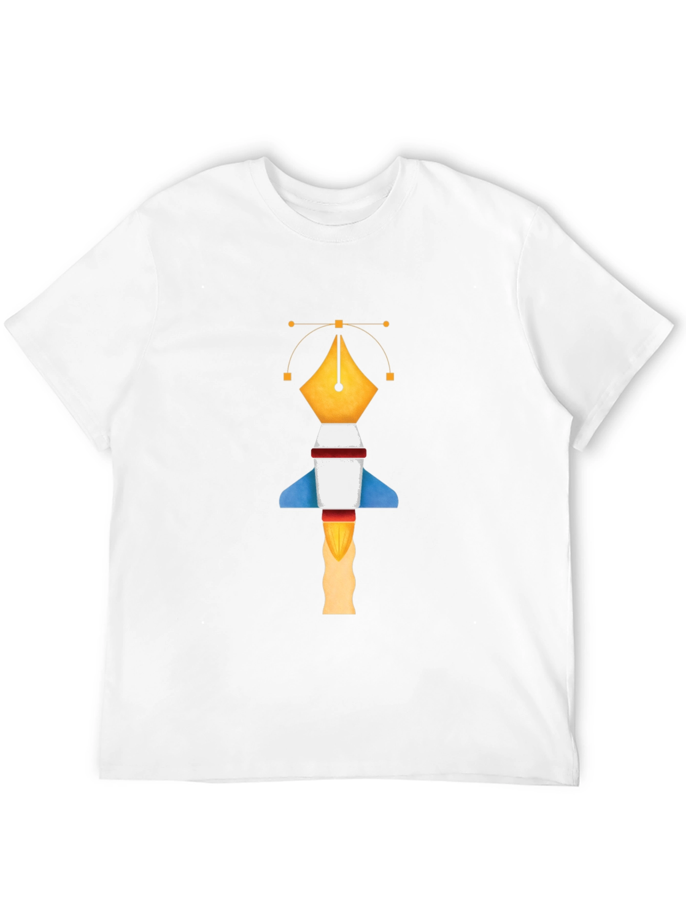 Graphic Designer Pen Rocket T-Shirt