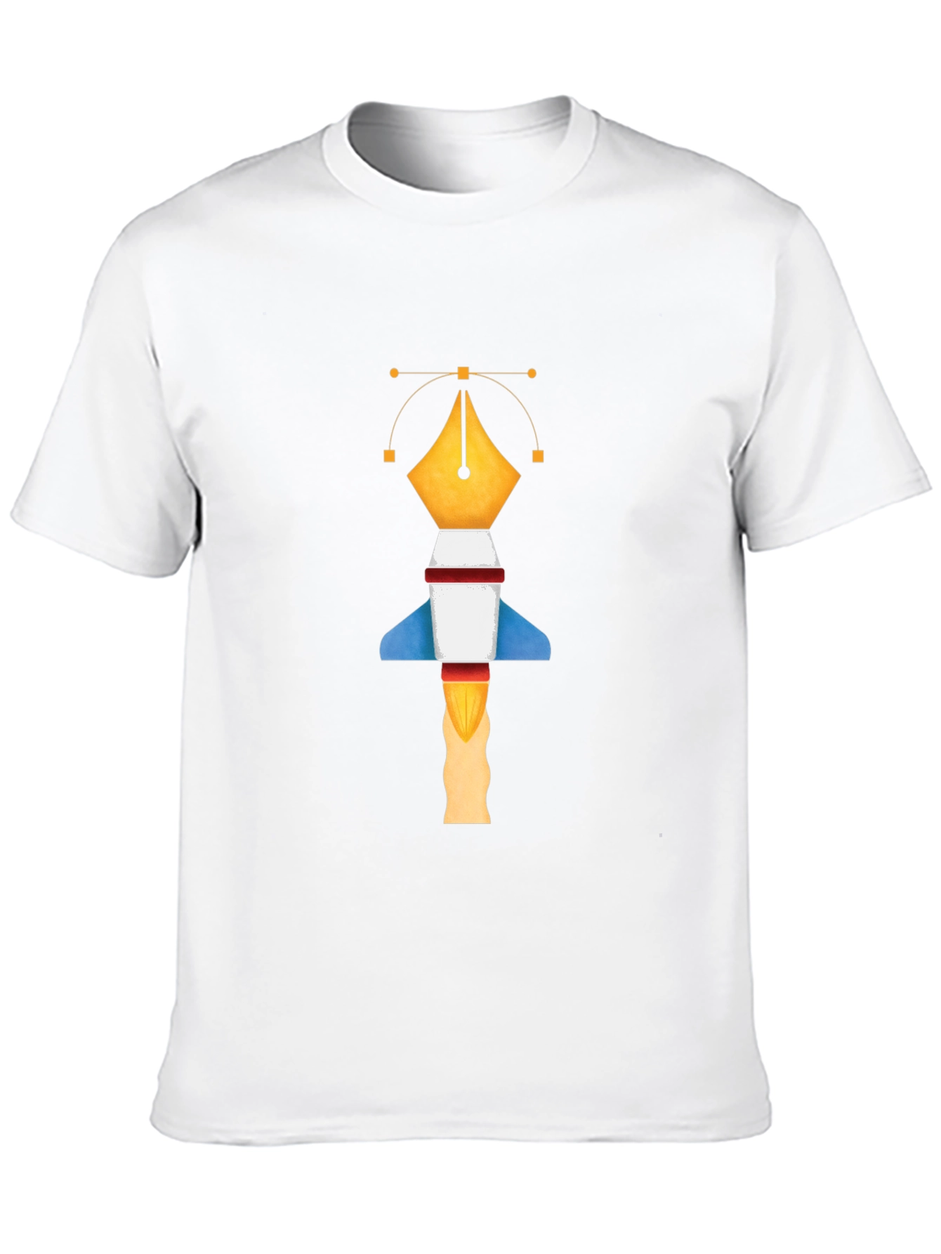 Graphic Designer Pen Rocket T-Shirt