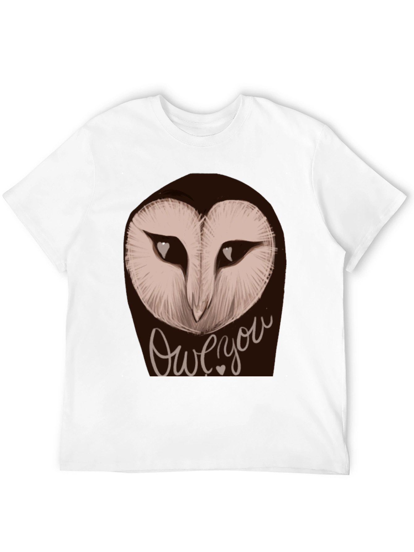 Owe You Owl Graphic Tee - Black Unisex T-Shirt