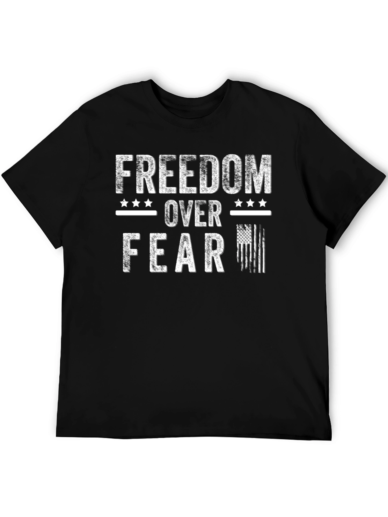 Freedom Over Fear Patriotic T-Shirt