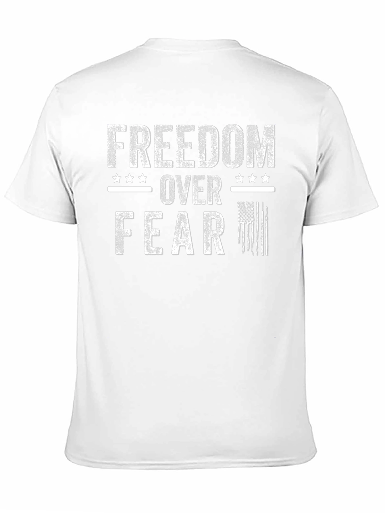 Freedom Over Fear Patriotic T-Shirt