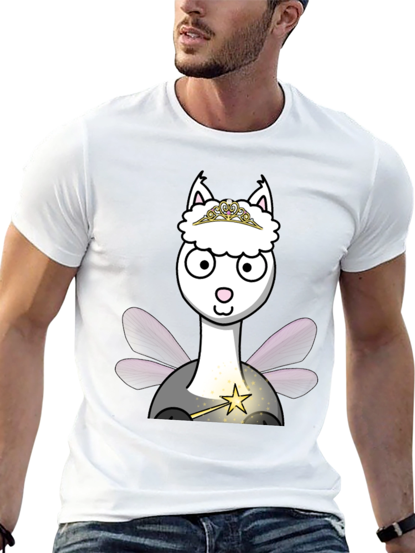 Llama Fairy T-Shirt - Whimsical & Cute