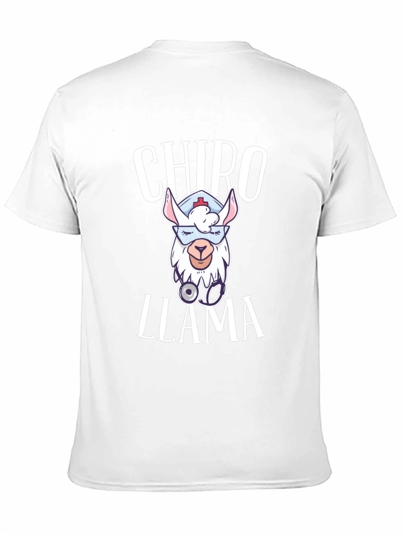 Chiro Llama T-Shirt - Cute Chiropractor Gift