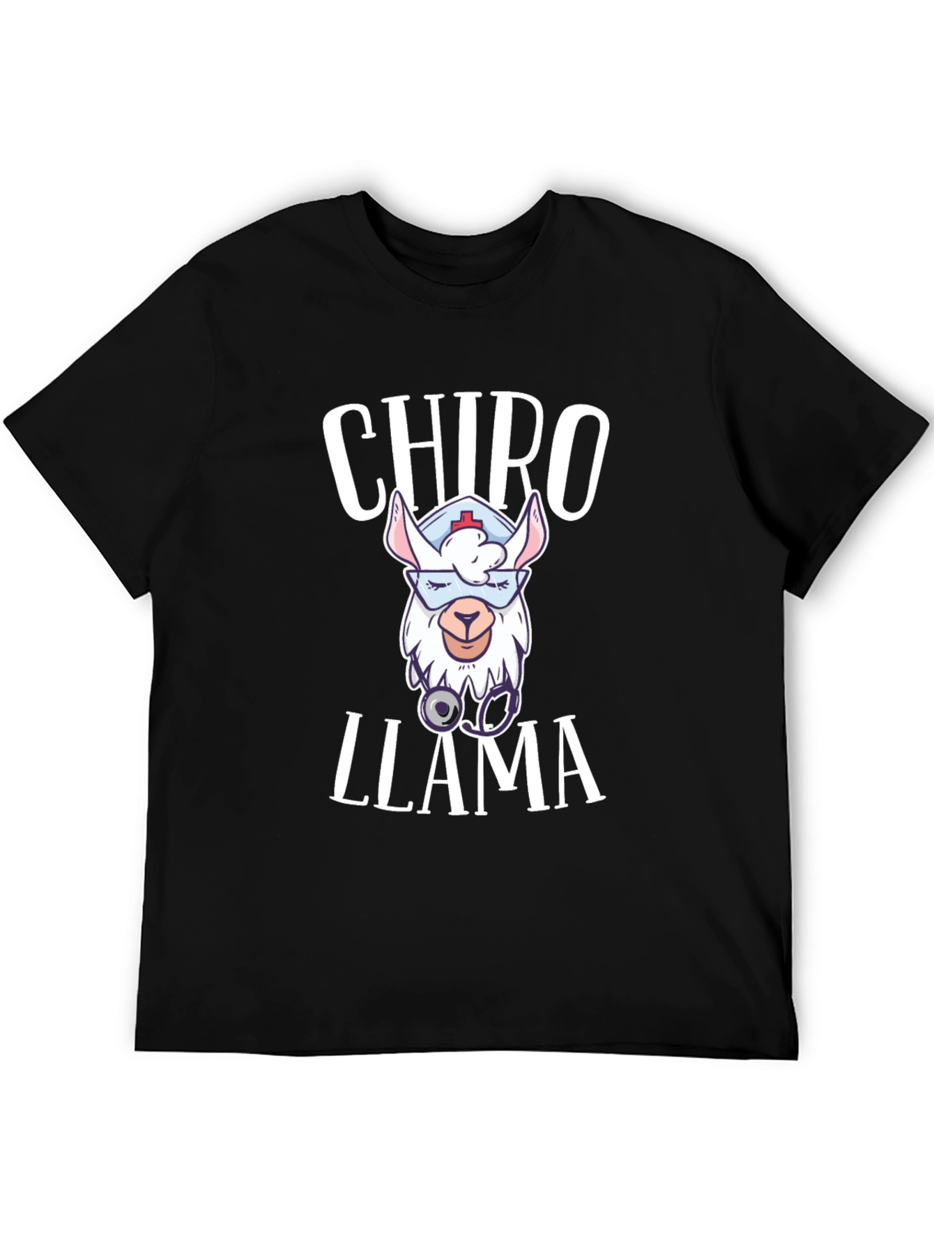 Chiro Llama T-Shirt - Cute Chiropractor Gift