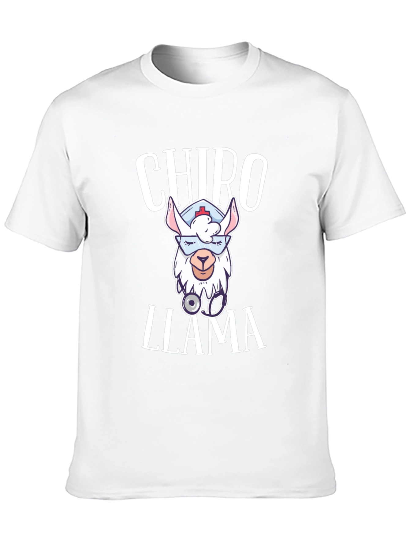 Chiro Llama T-Shirt - Cute Chiropractor Gift