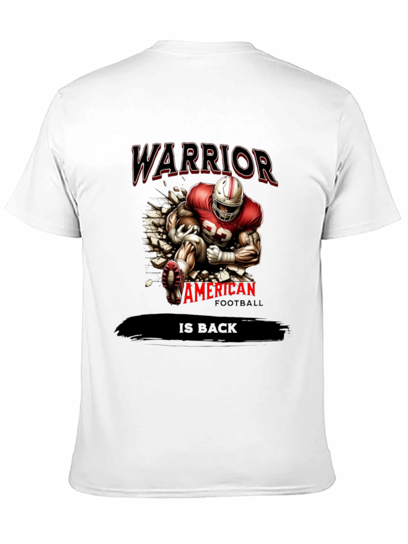 Warrior Football Graphic T-Shirt