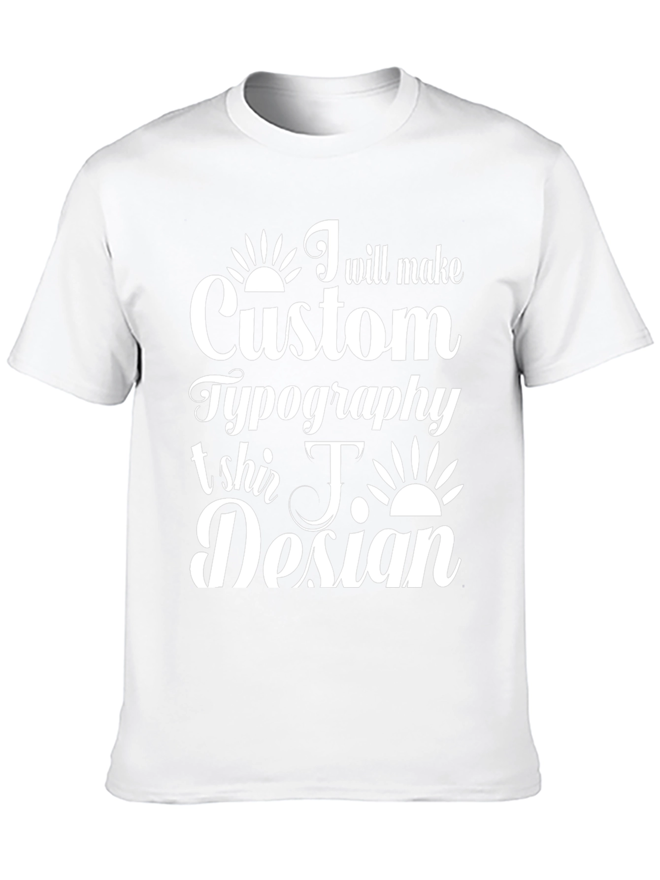 Custom Typography T-shirt Design