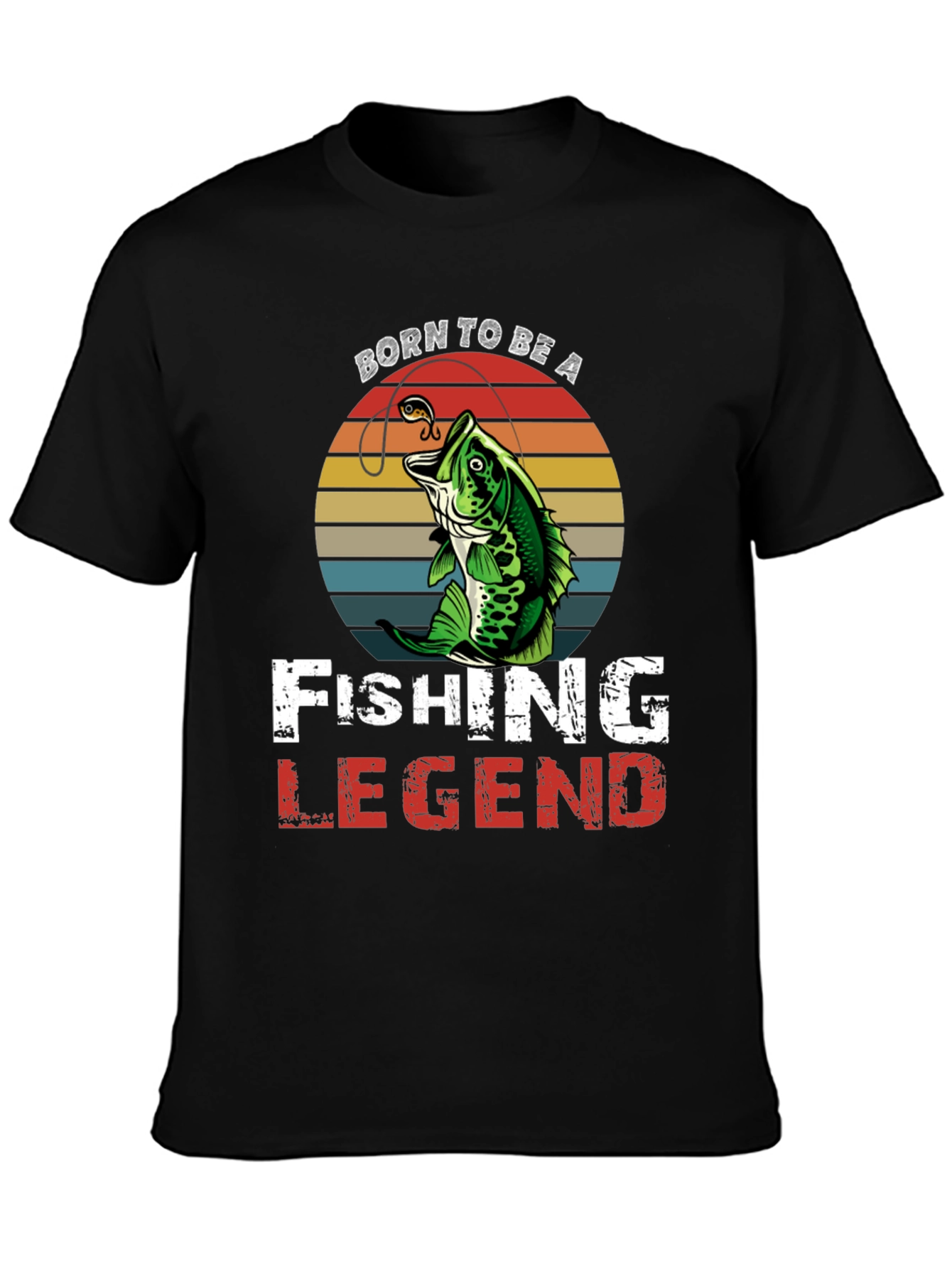 Born To Be a Fishing Legend Graphic Tee