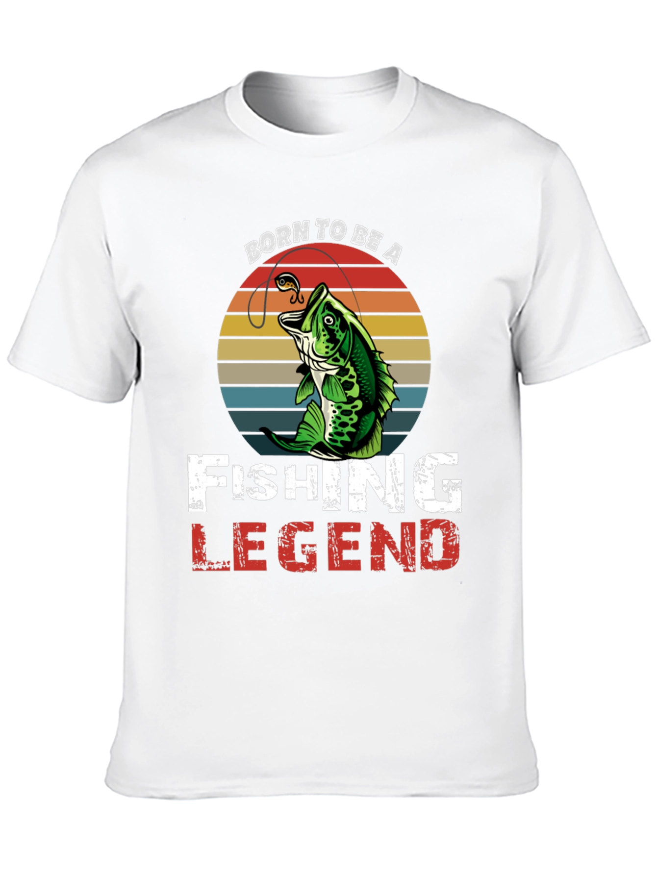 Born To Be a Fishing Legend Graphic Tee