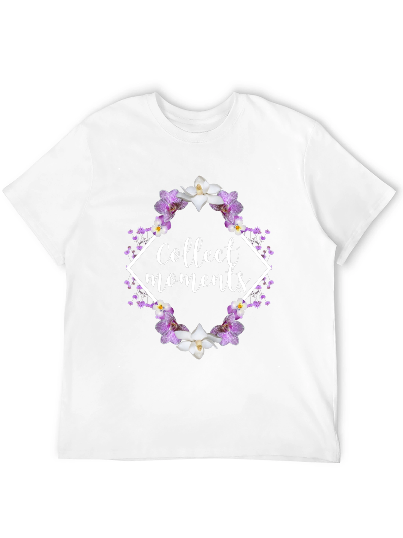 Collect Moments Floral Graphic Tee - Black