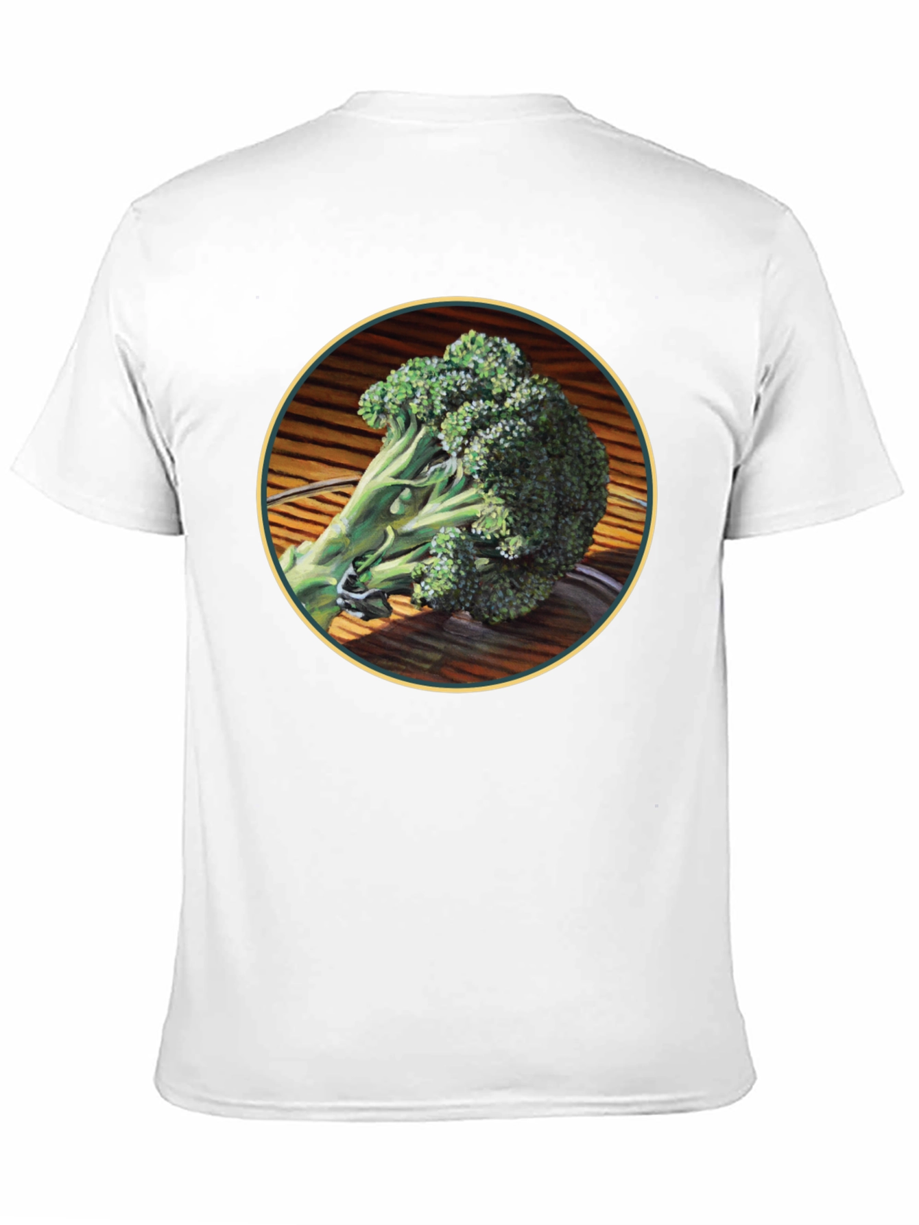 Broccoli Graphic Tee - Fresh Vegetable Design