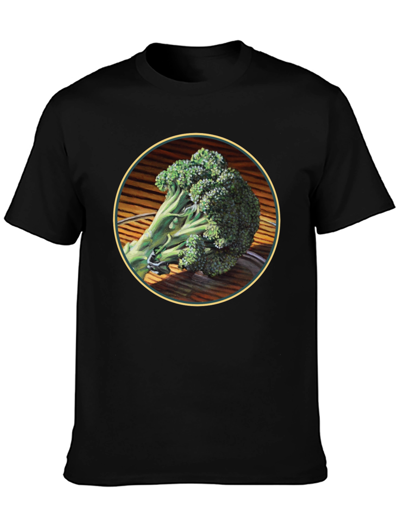 Broccoli Graphic Tee - Fresh Vegetable Design