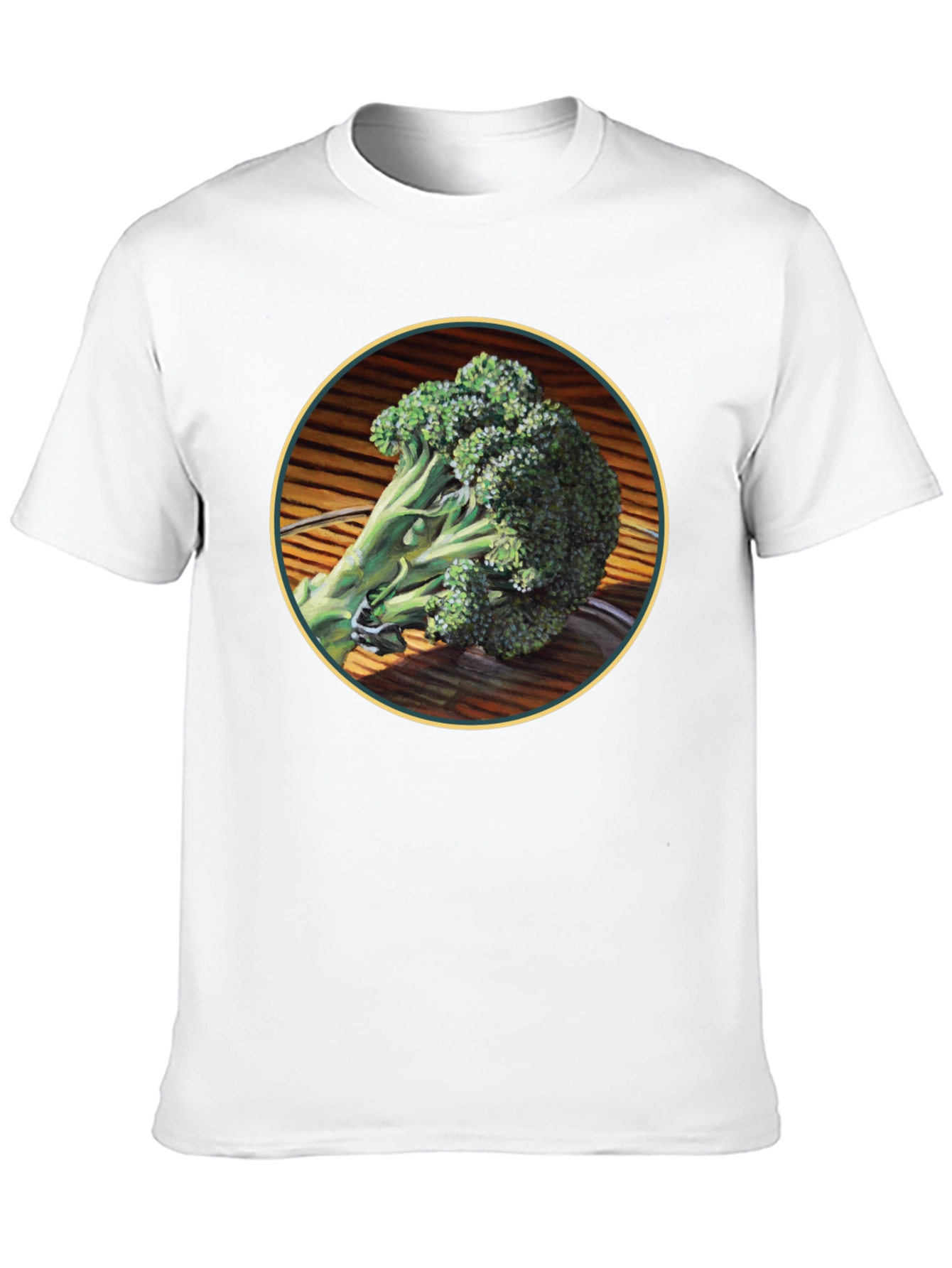Broccoli Graphic Tee - Fresh Vegetable Design