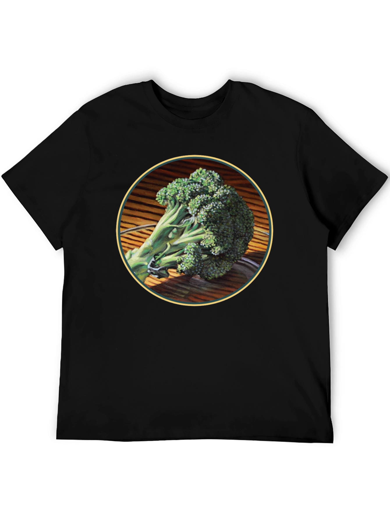 Broccoli Graphic Tee - Fresh Vegetable Design