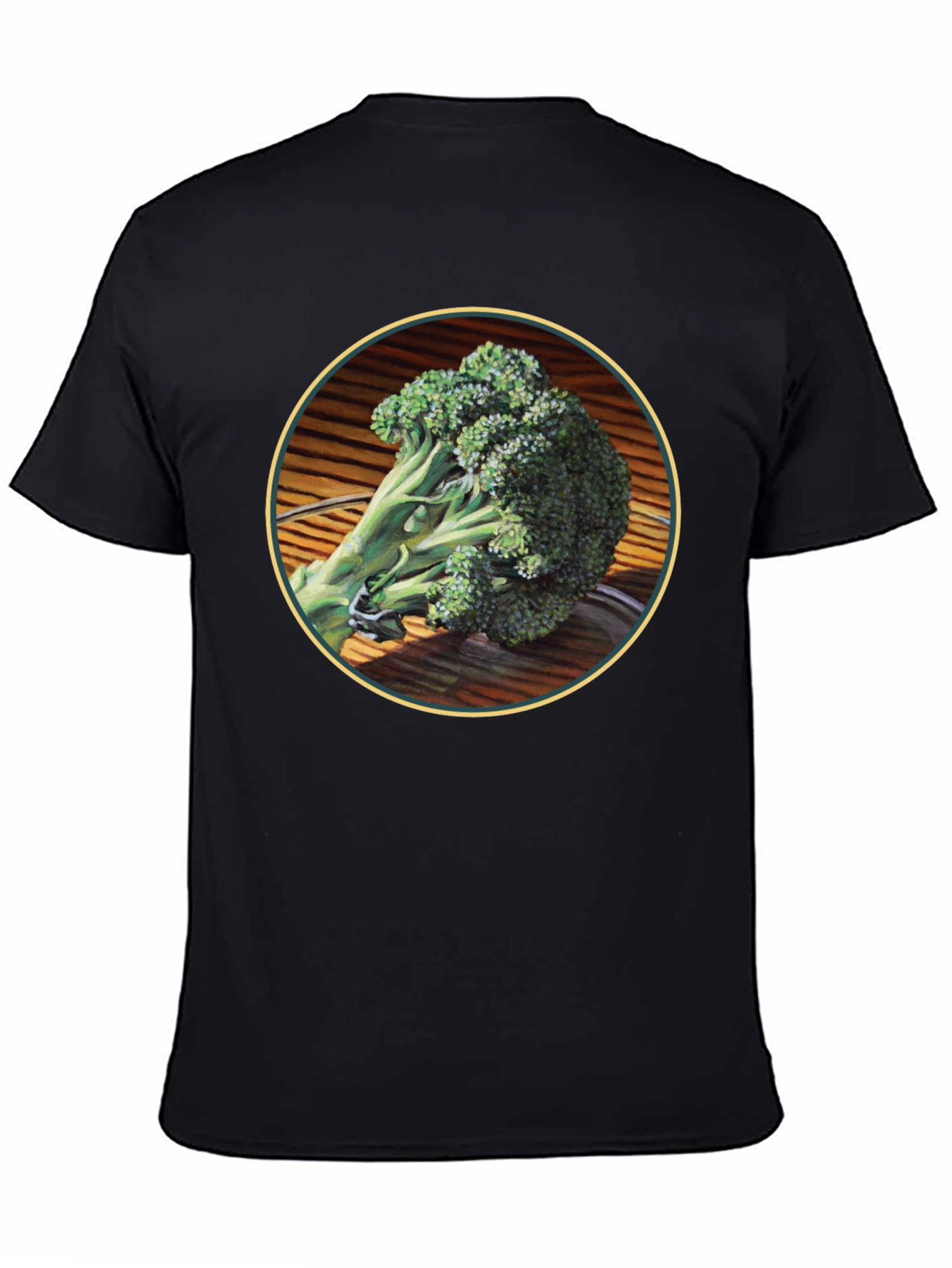 Broccoli Graphic Tee - Fresh Vegetable Design