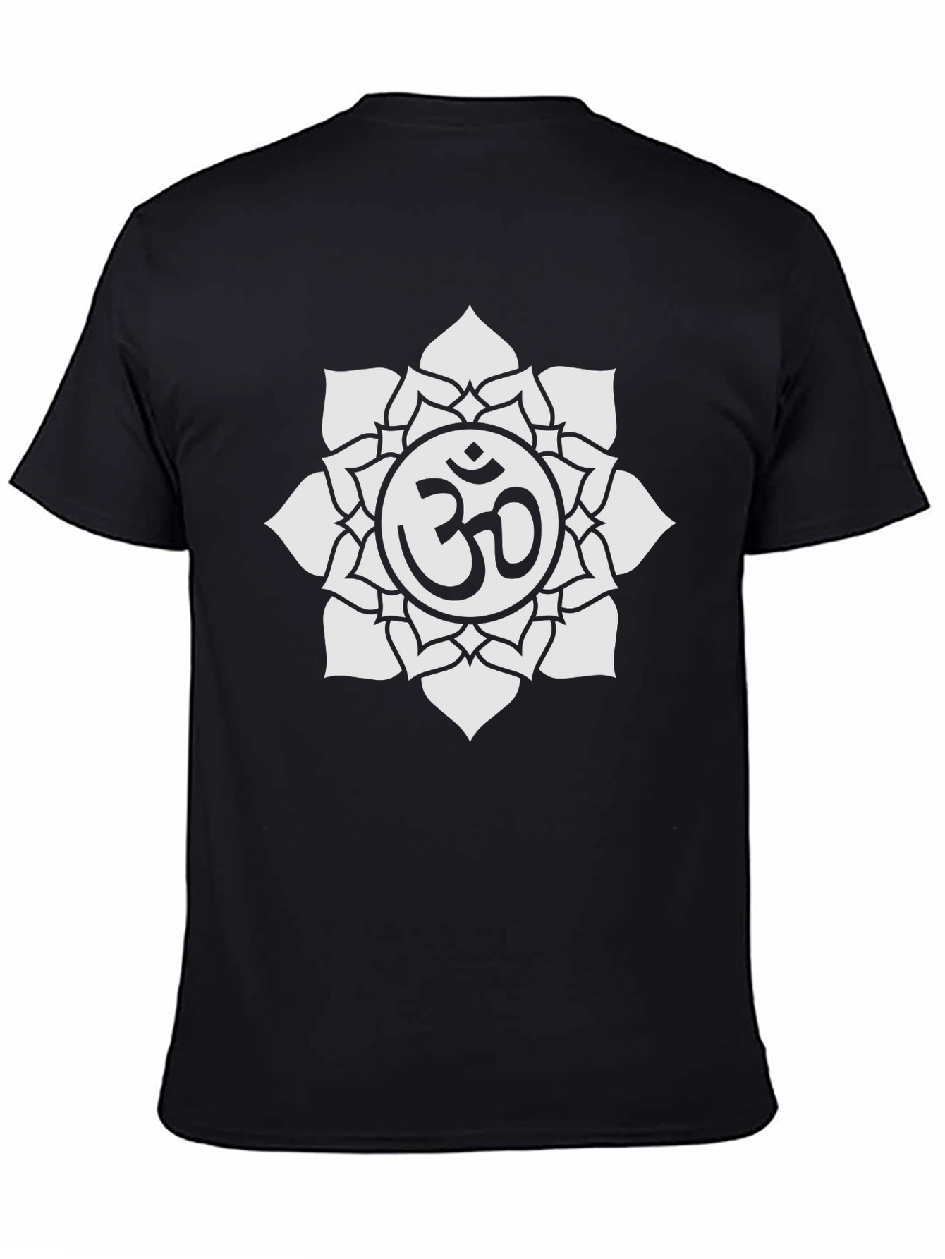 Om Symbol Lotus T-Shirt - Yoga & Meditation