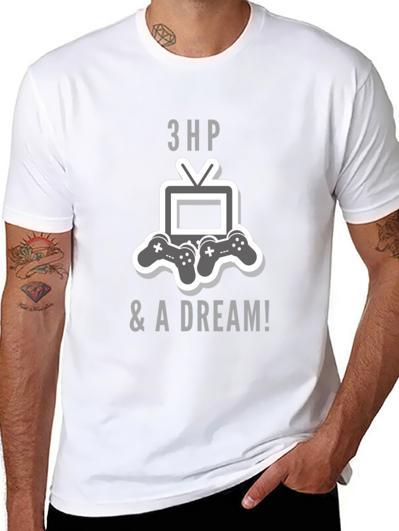 3 HP & A Dream Gamer T-Shirt