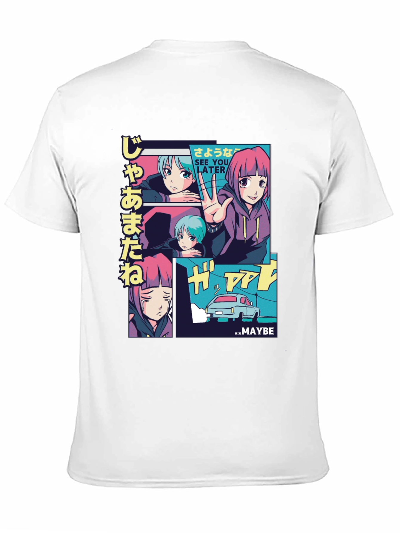 Anime Manga Style Graphic Tee