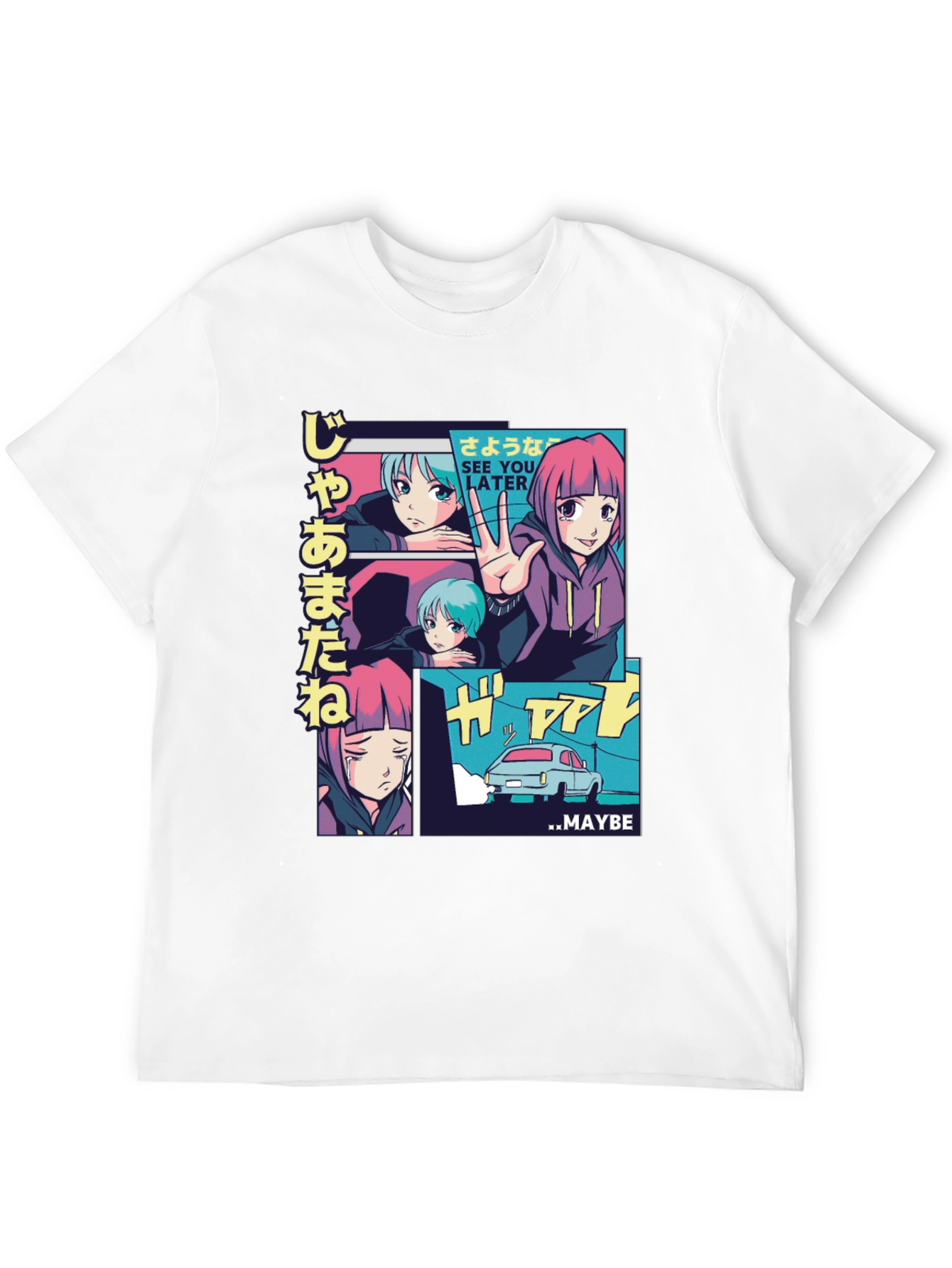 Anime Manga Style Graphic Tee