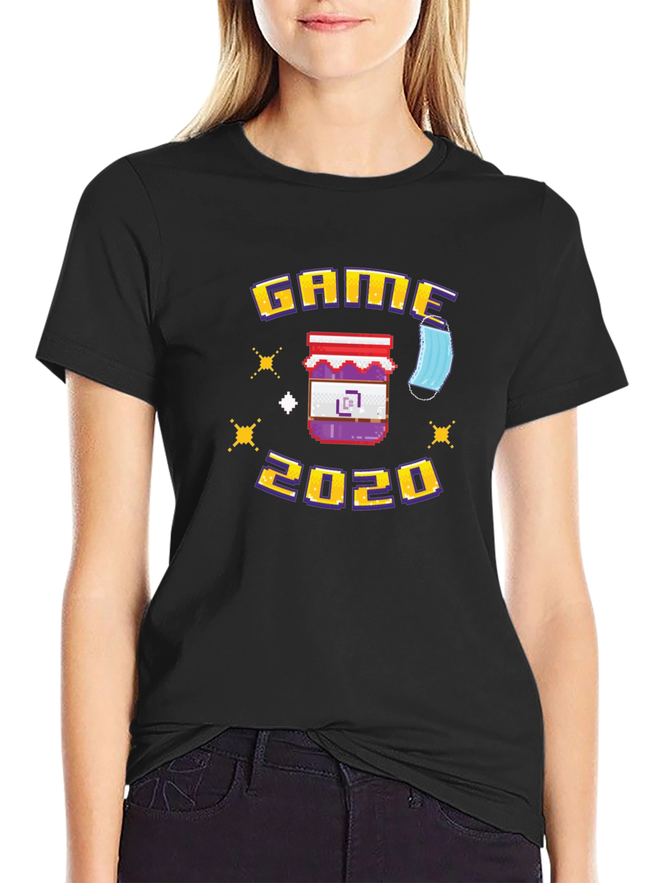 Game 2020 T-Shirt - Pixel Art Design