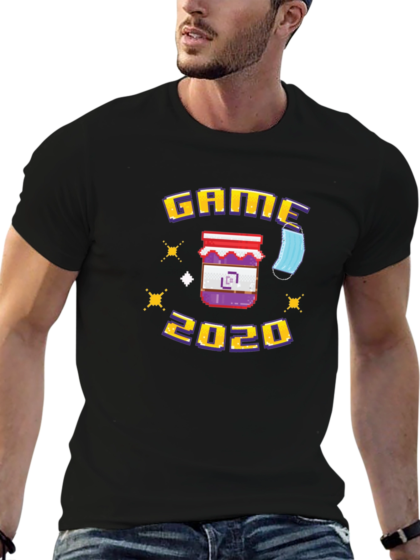 Game 2020 T-Shirt - Pixel Art Design
