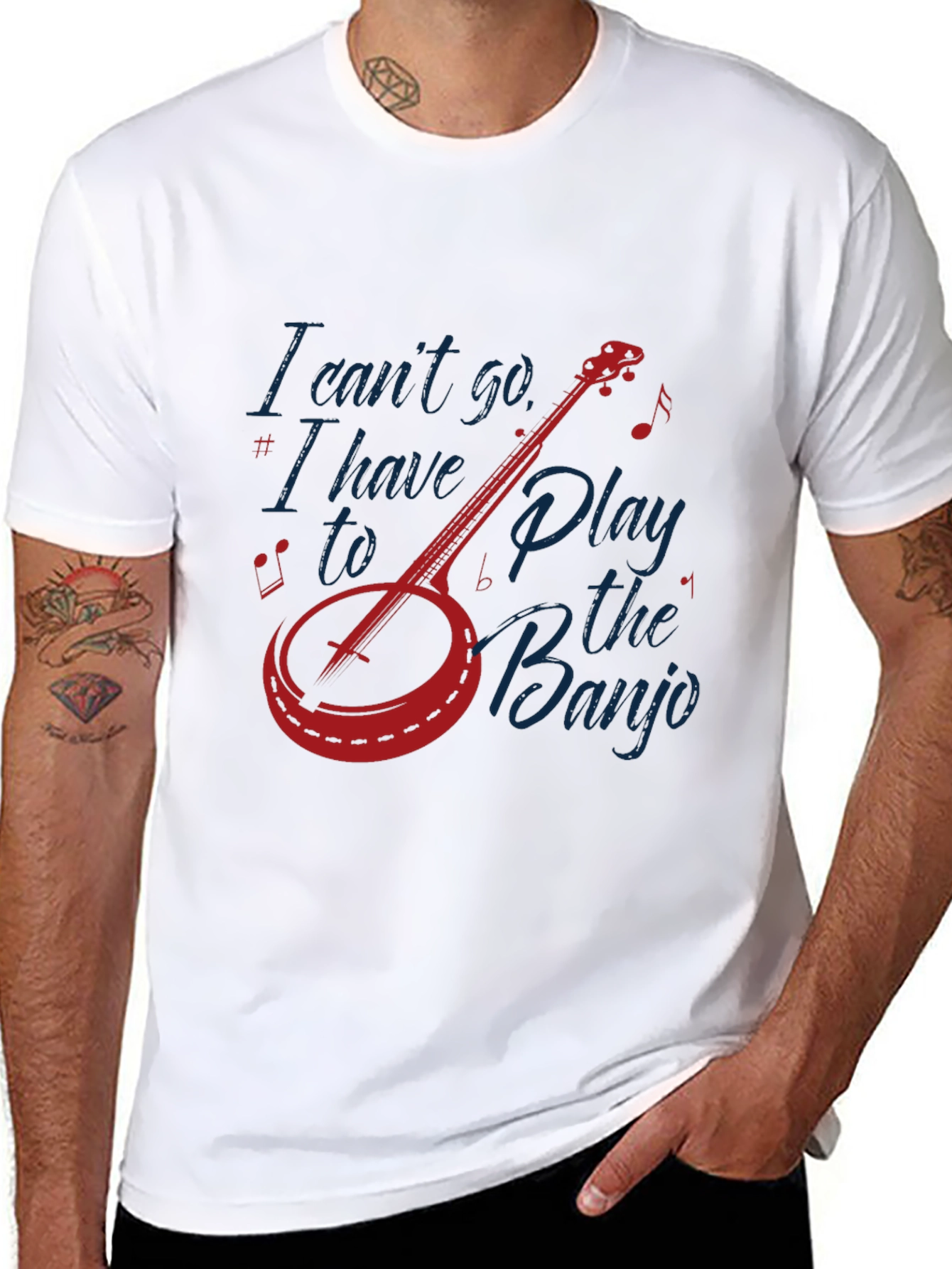 Banjo Player T-Shirt - Music Lover Tee
