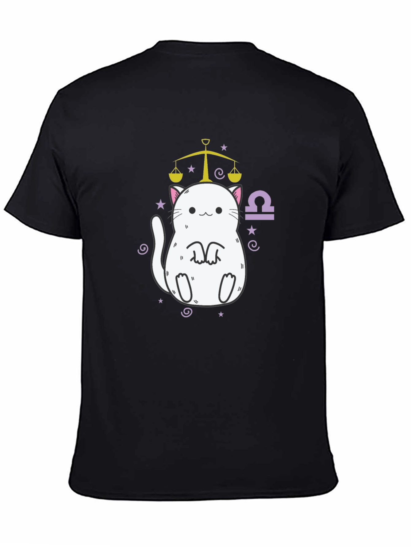 Libra Cat T-Shirt - Zodiac Sign Tee