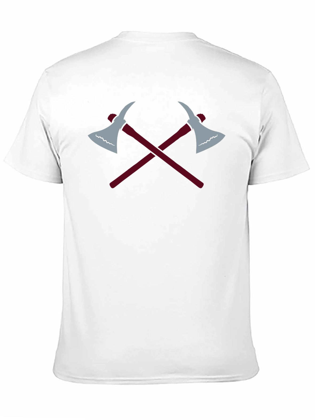 Crossed Axes Graphic Tee - Black
