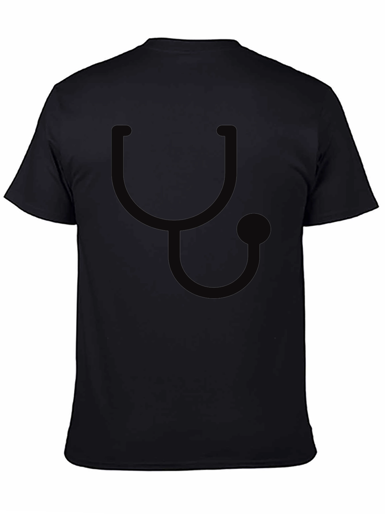 Stethoscope Graphic T-Shirt - Medical Theme Tee