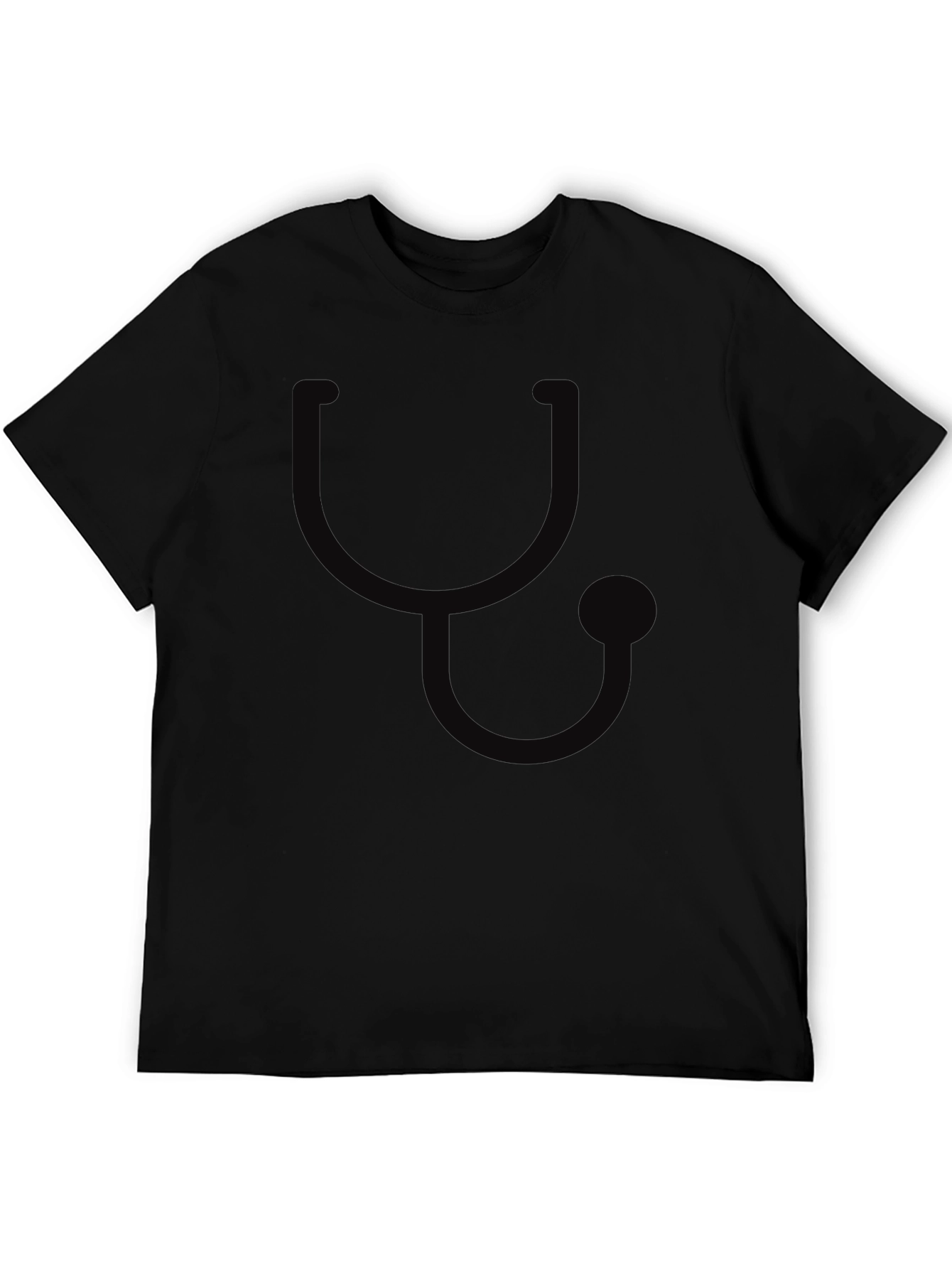 Stethoscope Graphic T-Shirt - Medical Theme Tee