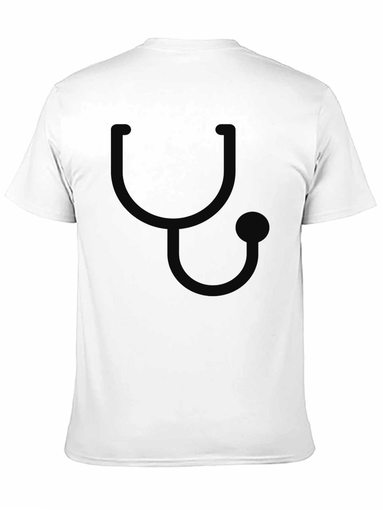 Stethoscope Graphic T-Shirt - Medical Theme Tee