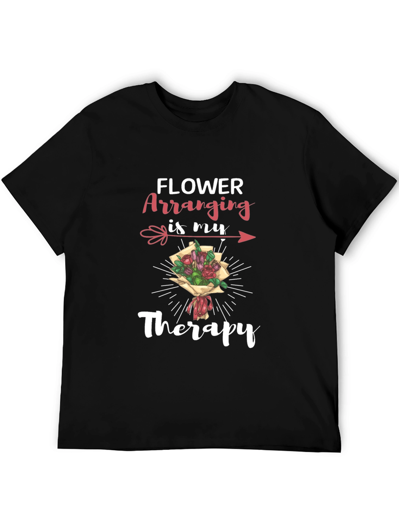 Flower Arranging Therapy T-Shirt