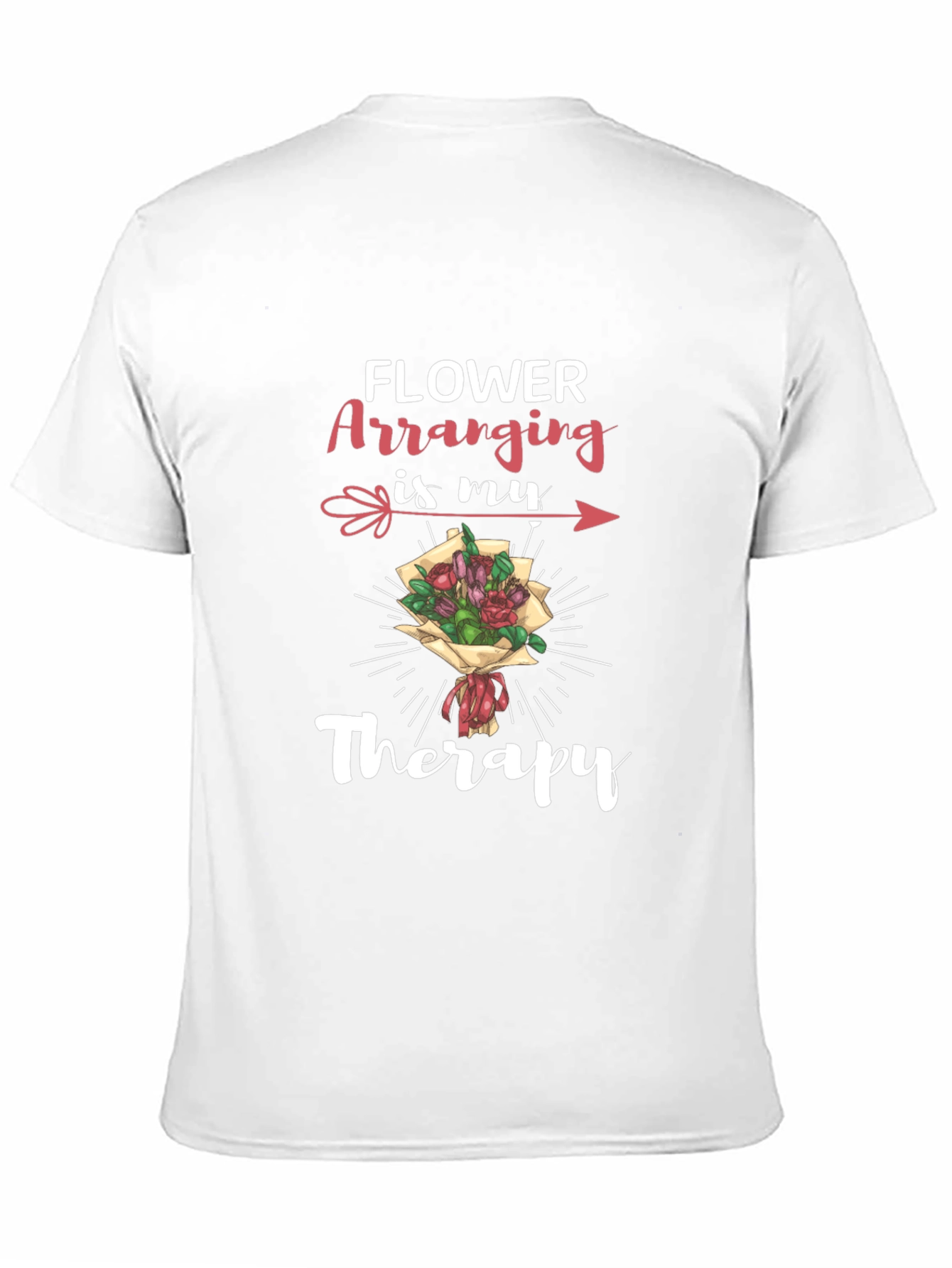 Flower Arranging Therapy T-Shirt