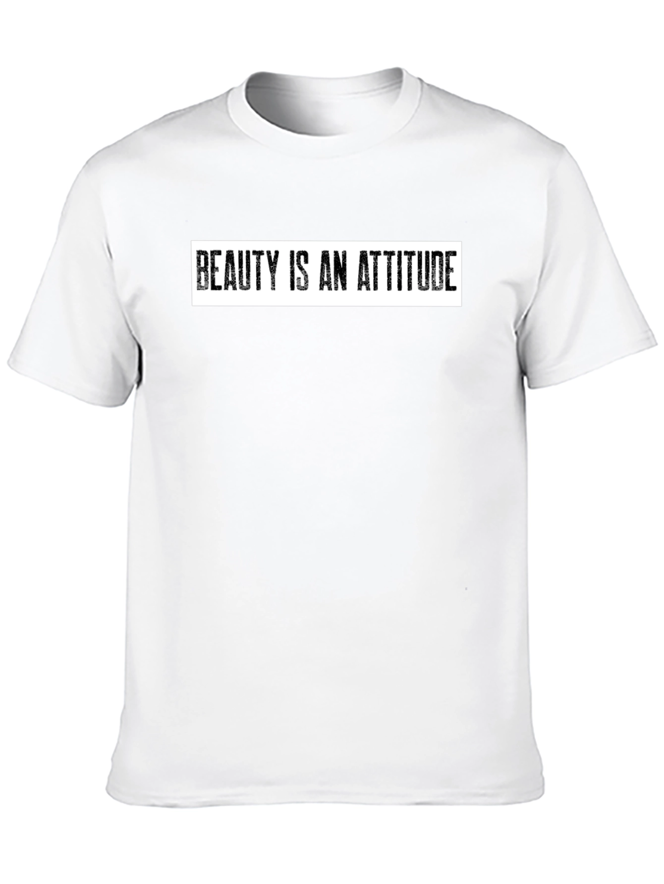 Beauty is an Attitude Black T-Shirt