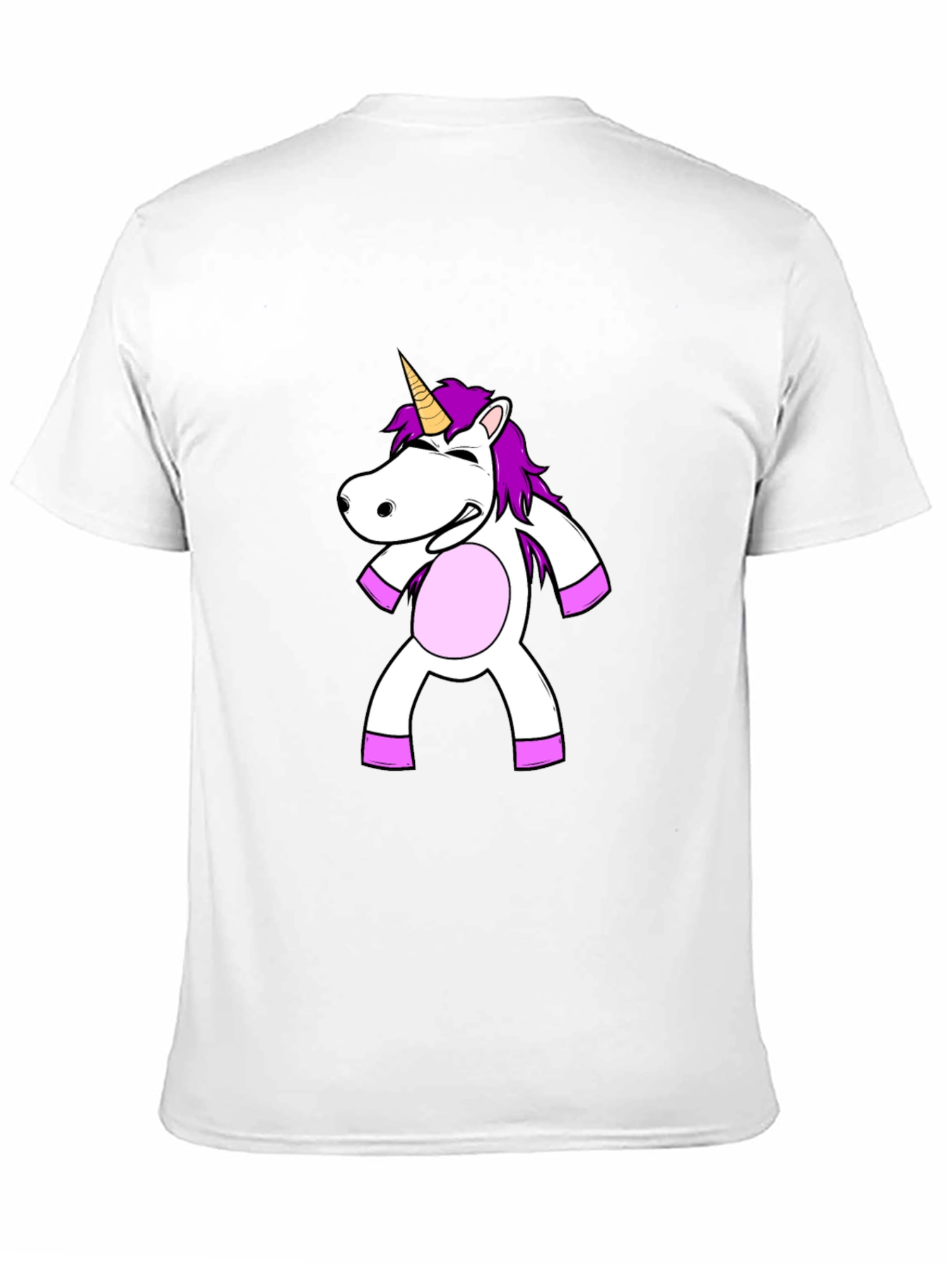 Unicorn Graphic Black T-Shirt